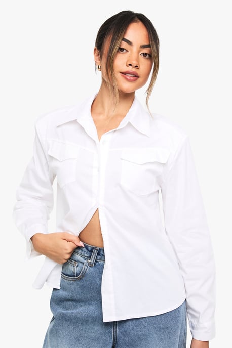 Camisa de estilo western con hombreras - Image 3