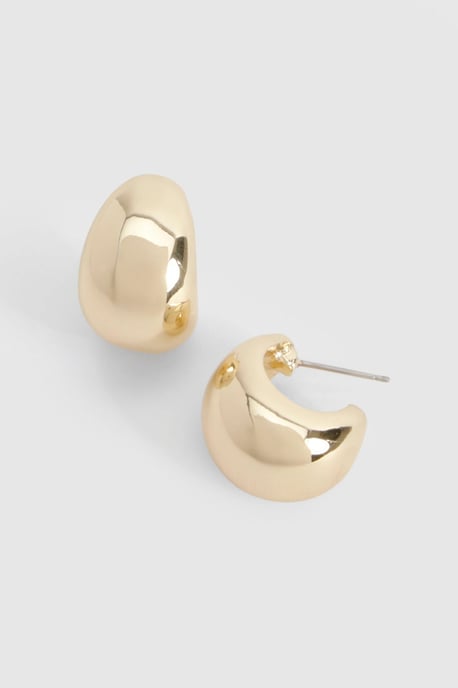 Pendientes de aro mini chunky - Image 3