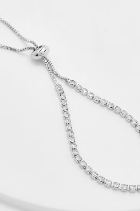 Pulsera con cierre de toggle y diamantes - Image 2