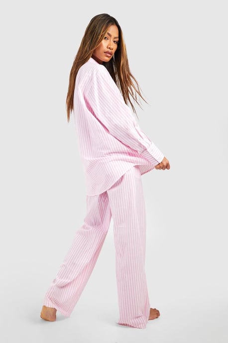 Pantalón de pijama de algodón con rayas diplomáticas - Image 2