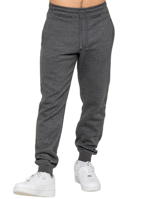 Kruze | Pack de 3 pantalones jogger de forro polar para hombre - GRY/NVY/CHAR - Image 4