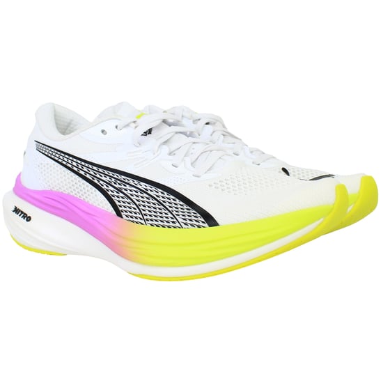 Puma Deviate Nitro 3 Zapatillas de running blancas para hombre - Image 2