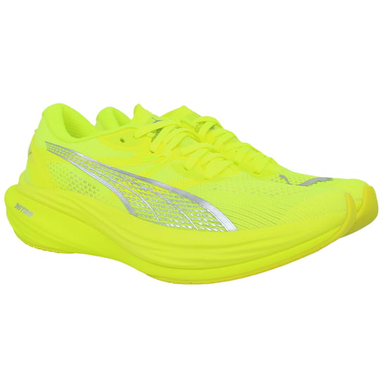 Puma Deviate Nitro 3 Zapatillas de running amarillas para mujer - Image 2