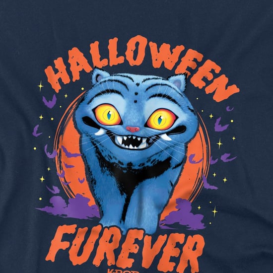 K-Pop Demon Hunters Sudadera infantil Furever Derpy Tiger para Halloween (Azul marino) - Image 3