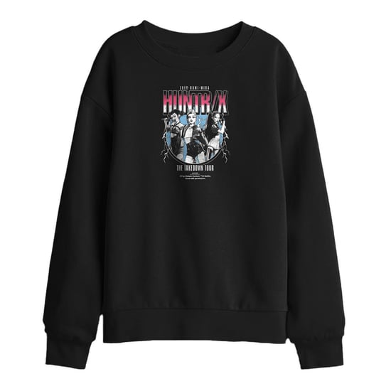 K-Pop Demon Hunters Sudadera infantil/para niños Huntrix Takedown Tour Band (Negro) - Image 1