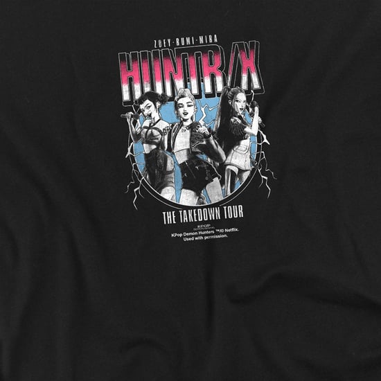 K-Pop Demon Hunters Sudadera infantil/para niños Huntrix Takedown Tour Band (Negro) - Image 3