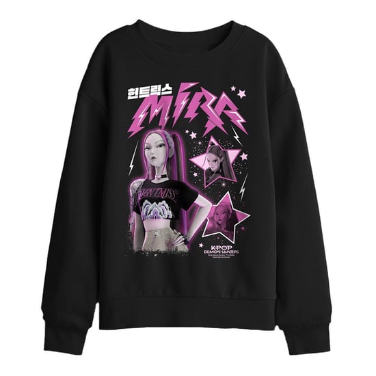 K-Pop Demon Hunters Sudadera Mira para niños (Negro) - Image 1