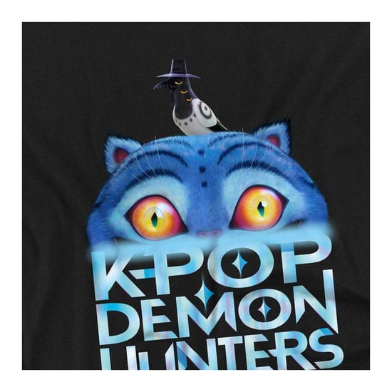 K-Pop Demon Hunters Sudadera infantil/para niños con logotipo de Derpy Tiger hundiéndose (Negro) - Image 3