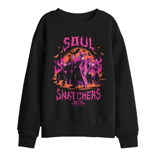 K-Pop Demon Hunters Sudadera infantil/para niños Soul Snatchers Saja Boys (Negro) - Image 1
