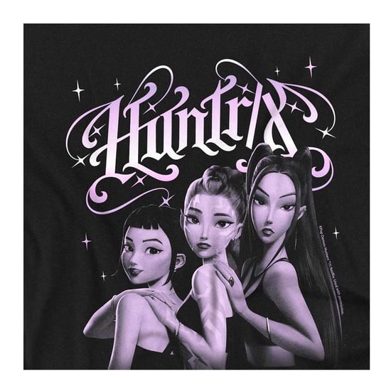 K-Pop Demon Hunters Sudadera gótica Huntr/X para niños (Negro) - Image 3