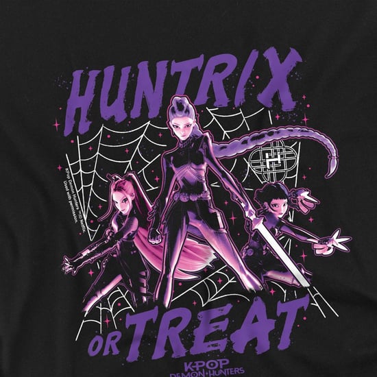 K-Pop Demon Hunters Sudadera Huntrix infantil para niños y niñas Or Treat (Negro) - Image 3