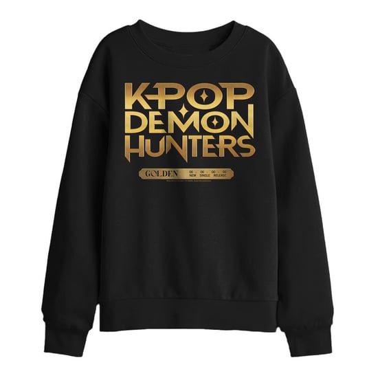 K-Pop Demon Hunters Sudadera infantil Golden Tour Countdown (Negro) - Image 1