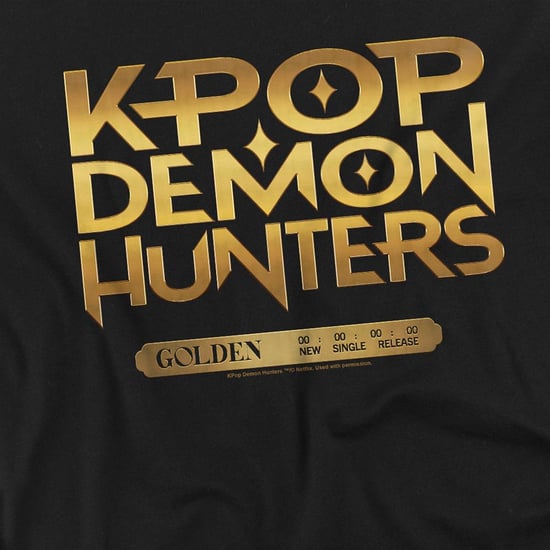 K-Pop Demon Hunters Sudadera infantil Golden Tour Countdown (Negro) - Image 3