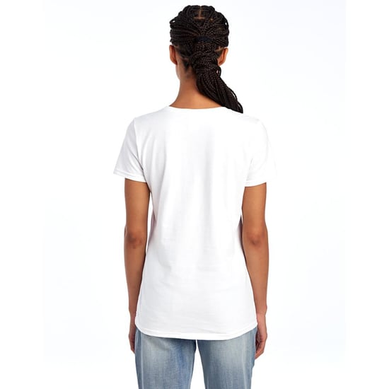K-Pop Demon Hunters Camiseta entallada de mujer/dama con corazones pixelados (Blanco) - Image 2