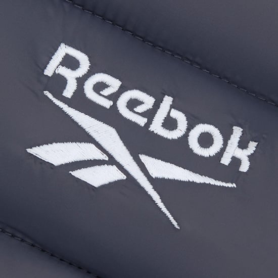 Reebok Chaqueta masculina de materiales combinados (gris hielo) - Image 3