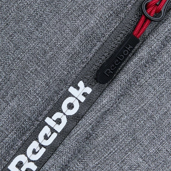 Reebok Chaqueta masculina de materiales combinados (gris hielo) - Image 4