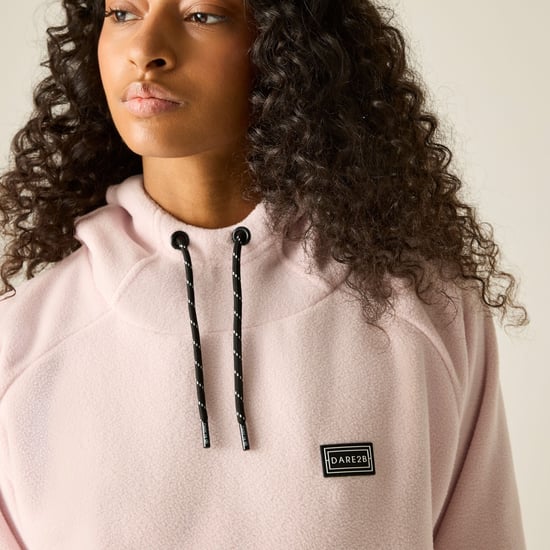 Dare 2B Sudadera con capucha para mujer Snowburst (Pink Haze) - Image 6