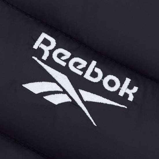 Reebok Chaqueta masculina de tejido mixto (Gris carbón) - Image 3