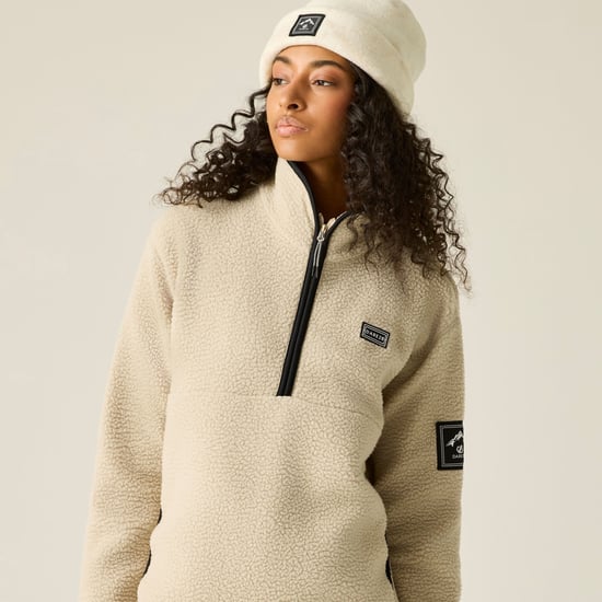 Dare 2B Top de forro polar para mujer, Slide Out (White Pepper) - Image 5
