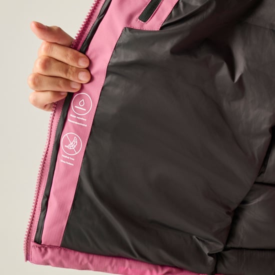 Regatta Chaqueta acolchada para mujer Aldthorn (Violeta/Negro) - Image 4