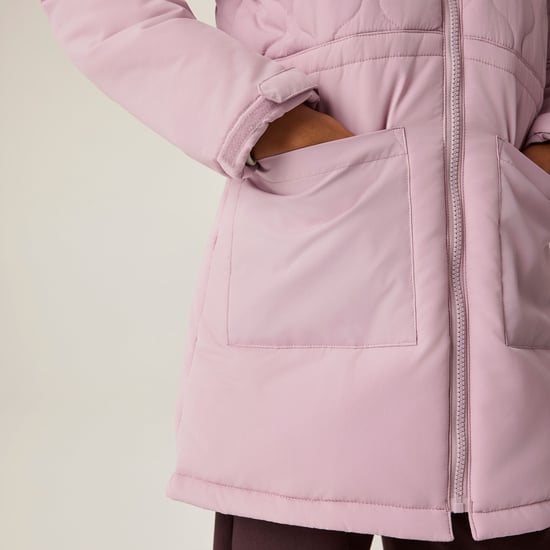 Regatta Chaqueta acolchada Fabrizia II para niños (lila empolvado) - Image 6