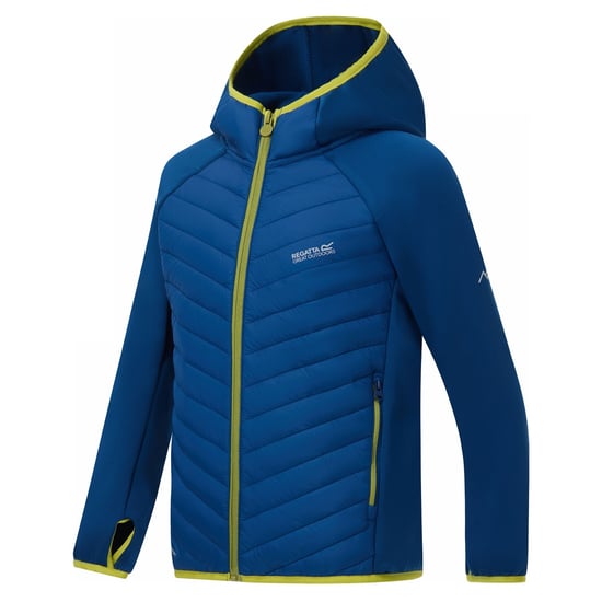 Regatta Chaqueta acolchada híbrida infantil Andreson (Azul Aviator) - Image 4