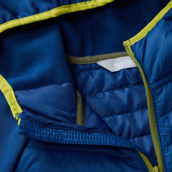 Regatta Chaqueta acolchada híbrida infantil Andreson (Azul Aviator) - Image 6
