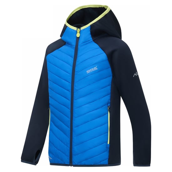 Regatta Chaqueta acolchada híbrida Andreson para niños (Azul marino/Azul olímpico) - Image 3