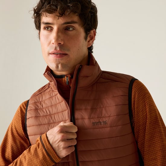 Regatta Chaqueta acolchada híbrida para hombre Andreson (Henna quemada/Negro) - Image 6