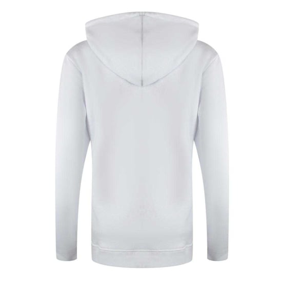Love Moschino Sudadera con capucha de cremallera completa para mujer Love Small Logo (Blanco) - Image 2