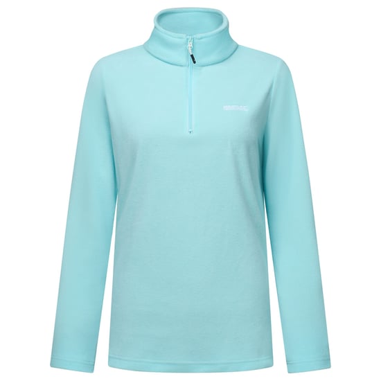 Regatta Great Outdoors Sudadera de forro polar para mujer de 1/4 de cremallera Sweetheart (Water Ballet) - Image 2