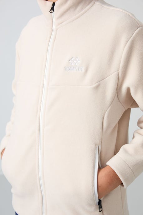Sudadera juvenil con cuello de cremallera - Image 2