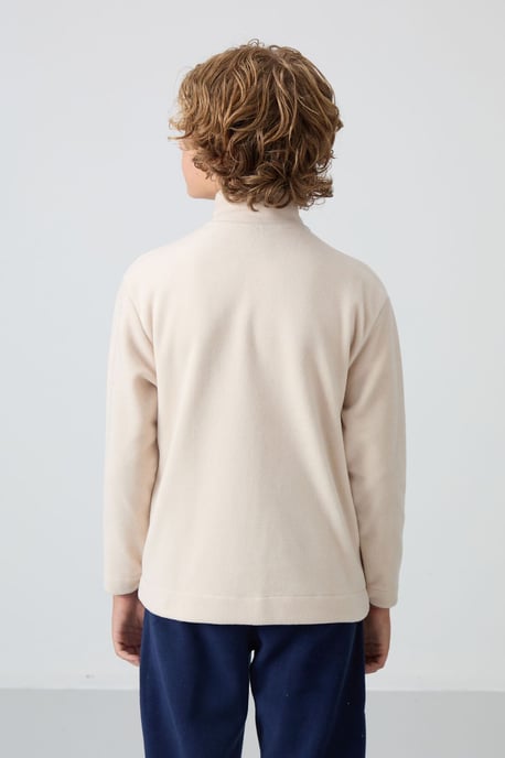 Sudadera juvenil con cuello de cremallera - Image 5