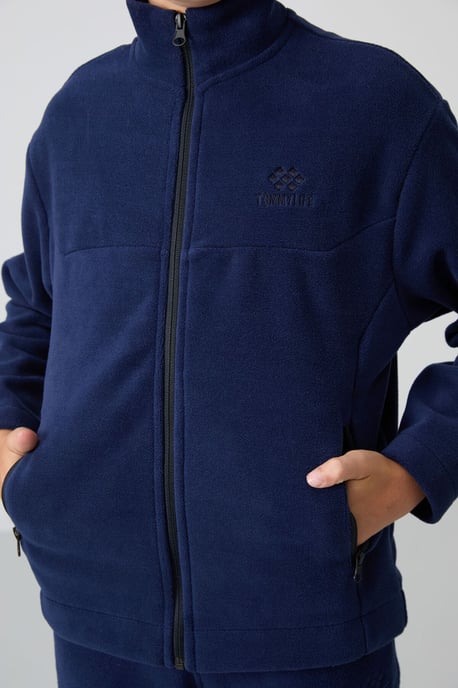 Sudadera juvenil con cuello con cremallera Tommy Life - Image 3
