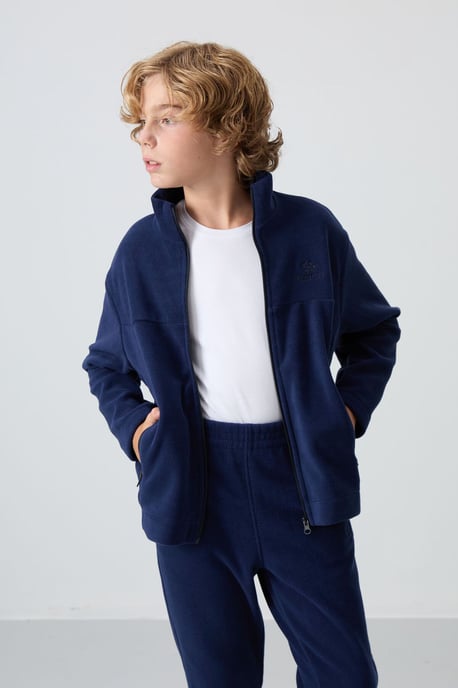 Sudadera juvenil con cuello con cremallera Tommy Life - Image 4