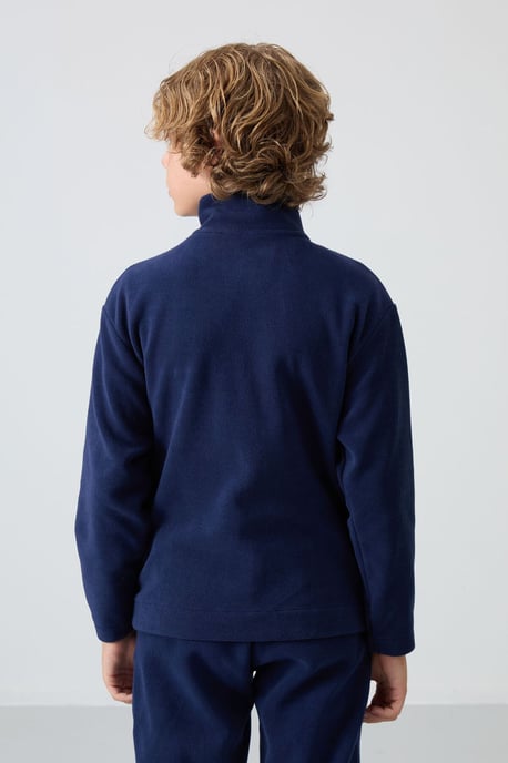 Sudadera juvenil con cuello con cremallera Tommy Life - Image 5