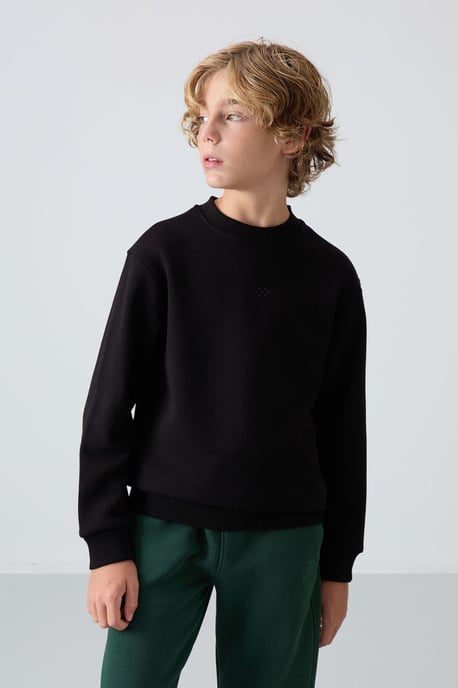 Sudadera juvenil de cuello redondo - Image 2