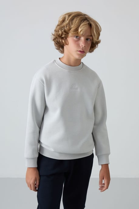 Sudadera juvenil de cuello redondo - Image 3