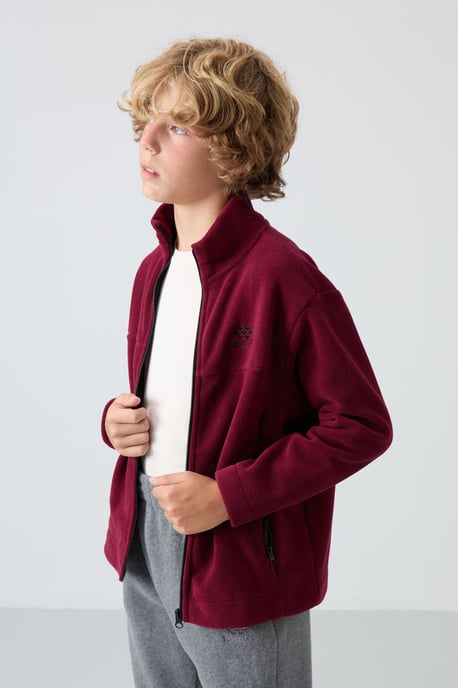 Sudadera juvenil con cuello de cremallera - Image 4