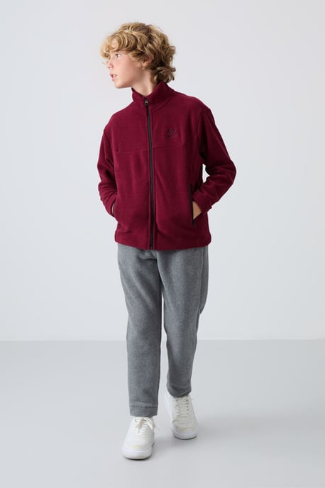 Sudadera juvenil con cuello de cremallera - Image 5
