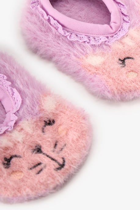 Penti calcetines zapatilla para niña con gato decorativo - Image 4