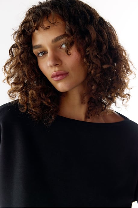 Silky Touch Top de manga larga - Image 3