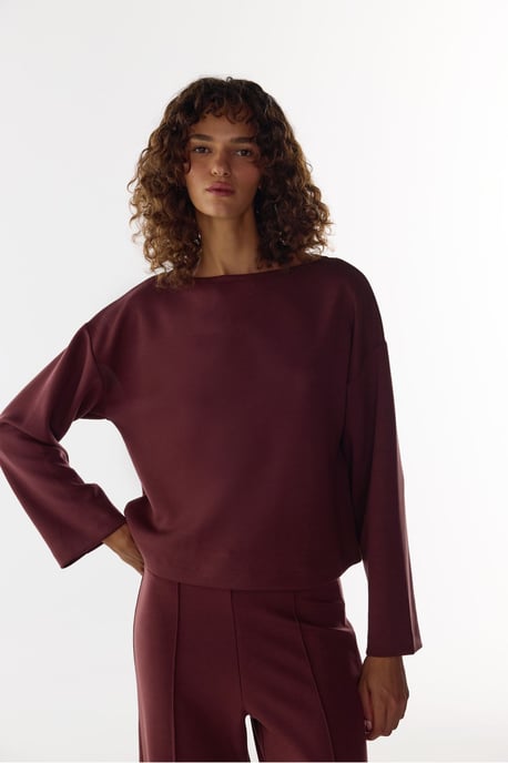 Silky Touch Top de manga larga - Image 2