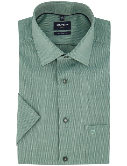 OLYMP Camisa verde sin plancha - Image 2