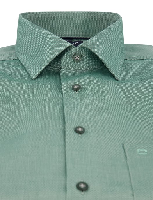 OLYMP Camisa verde sin plancha - Image 3
