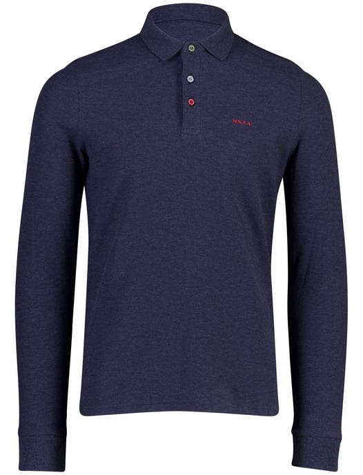 New Zealand Auckland polo azul jaspeado - Image 1