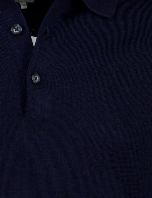 Brax polo azul marino oscuro de lana merina - Image 4