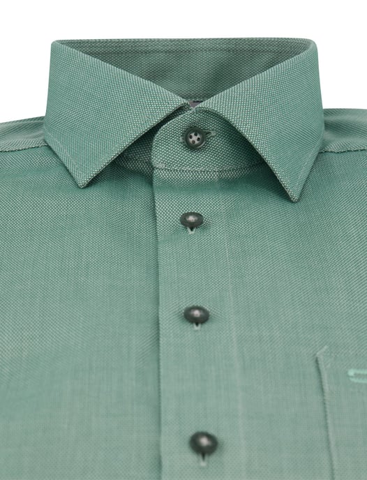 OLYMP Camisa verde sin plancha - Image 3