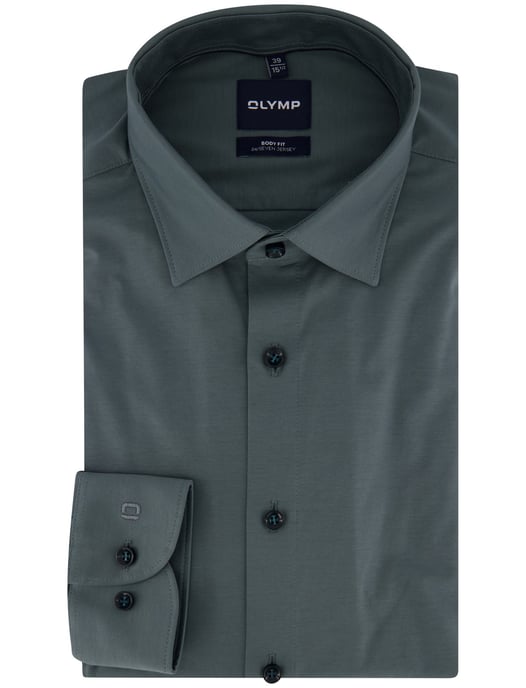 OLYMP Camisa verde de jersey - Image 2