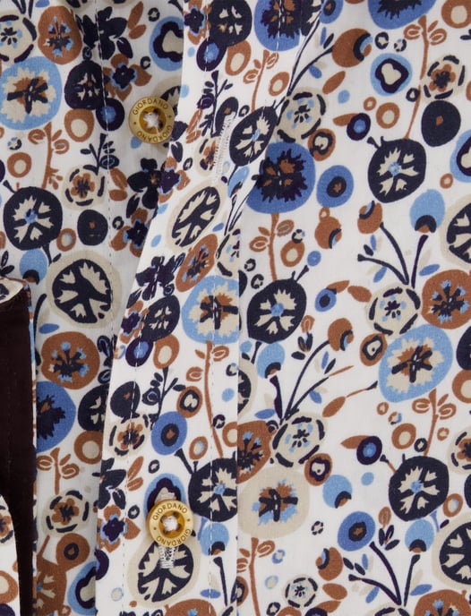 Camisa Giordano marrón - Image 4